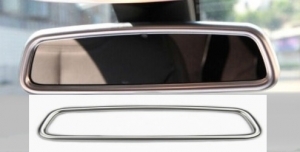 ENJOLIVEUR CHROME POUR RETROVISEUR INTERIEUR BMW X1 E84,X3 F25,X5 E70,X5 F15 ET X6 E71 (2007/2016)