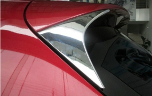 ENJOLIVEURS DE BECQUET ARRIERE CHROMES MAZDA 3 TYPE BM (09-2013+)