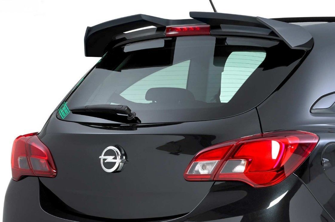 Becquet De Toit PUR-IHS Compatible Opel Corsa E 3 Portes 2014- - Spoiler Aileron Avec Homologation TÜV