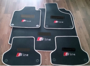 JEU DE TAPIS DE SOL ET DE COFFRE SUR MESURE AUDI A3 8V
