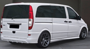 PARE CHOC ARRIÈRE MERCEDES VITO W639 FACELIFT "CHASSIS STANDARD COURT" ST STYLE (2010/2014)