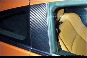 MONTANT DE PORTES EN CARBONE NISSAN 350Z (2002/2009)