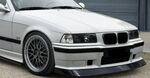 LAME DE PARE CHOC AVANT BMW E36 PACK M ST LINE  FAT STYLE PIANO BLACK (1992/1998)