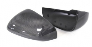 COQUES DE RETROS CARBONE JAGUAR XF (2010/2015) (Remplacement)