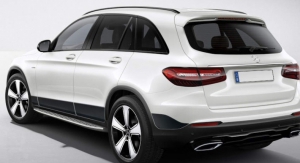 JEU DE BAS DE CAISSE TYPE MARCHE PIEDS ALU BROSSE MERCEDES GLC X253 (2015/2022) OU GLC COUPE C253 (2016/2022)