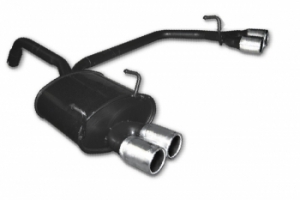 SILENCIEUX ARRIERE ACIER/INOX TYPE DUPLEX FIAT 500 1.2/1.4/1.3MULTIJET (2007/2015)