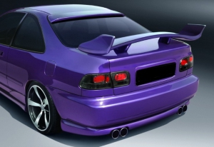 BECQUET DE COFFRE HONDA CIVIC V COUPE LOOK "SHOGUN" (1992/1995)