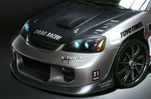 PARE CHOC AVANT HONDA CIVIC VII COUPE ST STYLE (2001/12-2003)