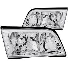HEADLIGHTS CHROME MERCEDES CLASSE C W202 (1993/2001)