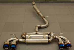 LIGNE D'ECHAPPEMENT DUPLEX INOX (Apres Cata) VW GOLF VII R (2013/2020)