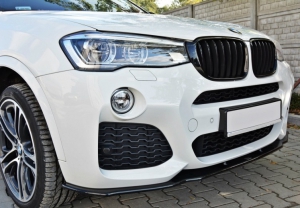 LAME DE PARE CHOC AVANT BMW X4 F26 "PACK M" PHASE 1 MX (2014/2017)