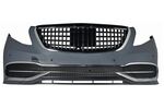 PARE CHOC AVANT MERCEDES VITO W447 STANDARD OU CLASSE V447 PHASE 1 LOOK SPORTLINE (2014/03-2019)