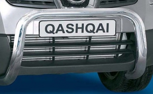 BIG BARRE U EN INOX NISSAN QASHQAI J10 PHASE 1 (2007/2010)