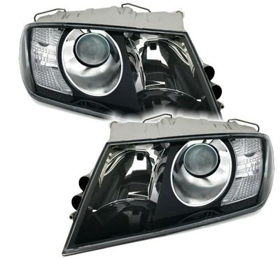 HEADLIGHTS BLACK EDITION SKODA OCTAVIA II (2004/04-2008)