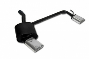 SILENCIEUX ARRIERE ACIER/INOX DUPLEX FORD FOCUS MK2  HATCHBACK PHASE 1 1.4/1.6/1.8/2.0 16V/1.6TDCi/1.8TDCi  (2004/02-2008)