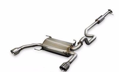 LIGNE D'ECHAPPEMENT CATBACK INOX DUPLEX SUZUKI SWIFT III SPORT 1600cm3 (2010/2017)