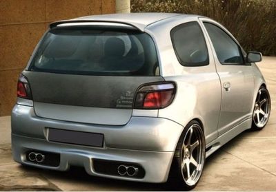 LAME DE PARE CHOC ARRIERE TOYOTA YARIS IB (1999/2003)