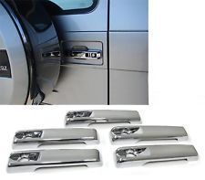 ENJOLIVEURS DE POIGNÉES DE PORTES CHROMES(AVANT+ARRIÈRE) MERCEDES CLASSE G W463 (1989/2014)