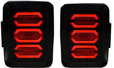 FEUX A LEDS JEEP WRANGLER JK SMOKE V2 (2007/2016)