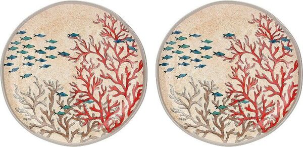 2 ASSIETTES PLATES SEALIFE