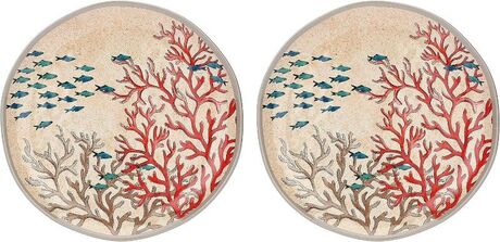 2 ASSIETTES PLATES SEALIFE