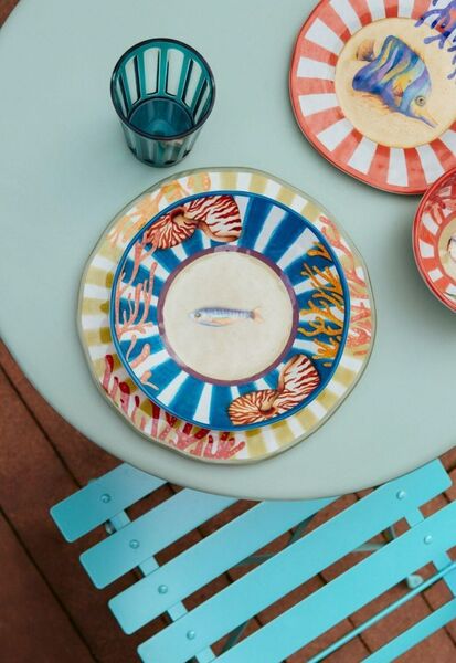 2 ASSIETTES DESSERT LITORALE