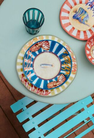 2 ASSIETTES DESSERT LITORALE