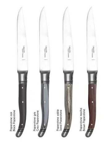 6 COUTEAUX DE TABLE LAGUIOLE