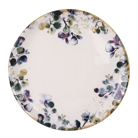 6 ASSIETTES PLATES Porcelaine