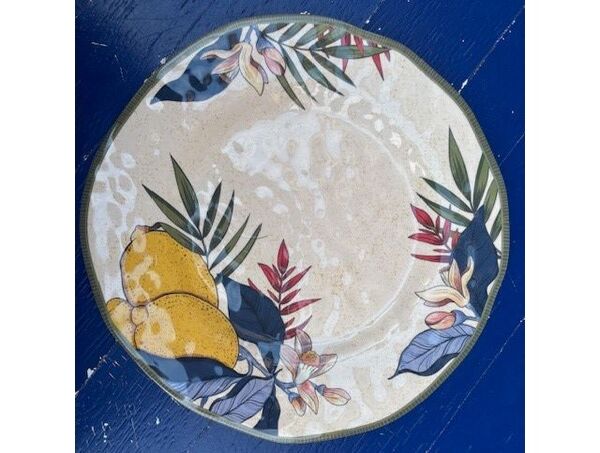 2 ASSIETTES PLATES LEMON