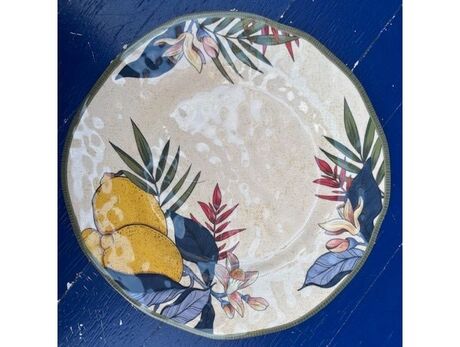 2 ASSIETTES PLATES LEMON