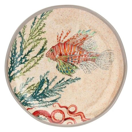 2 ASSIETTES DESSERT SEALIFE