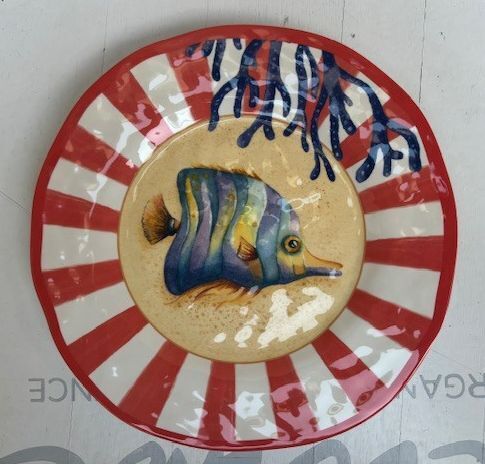 2 ASSIETTES DESSERT LITORALE