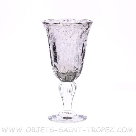 Ensemble de 26 pièces en verre soufflé et bullé de BIOT (D'occasion) à Ensemble de 26 pièces en verre soufflé et bullé de BIOT (D'occasion) à