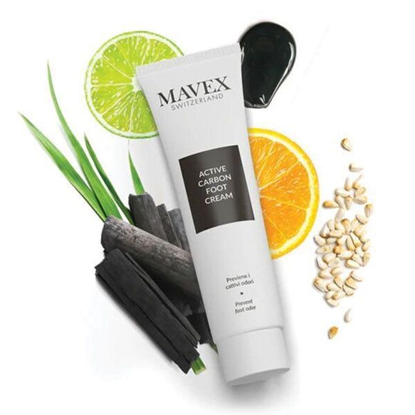 Lot de 12 + 2 offertes, Active Carbon Foot Cream