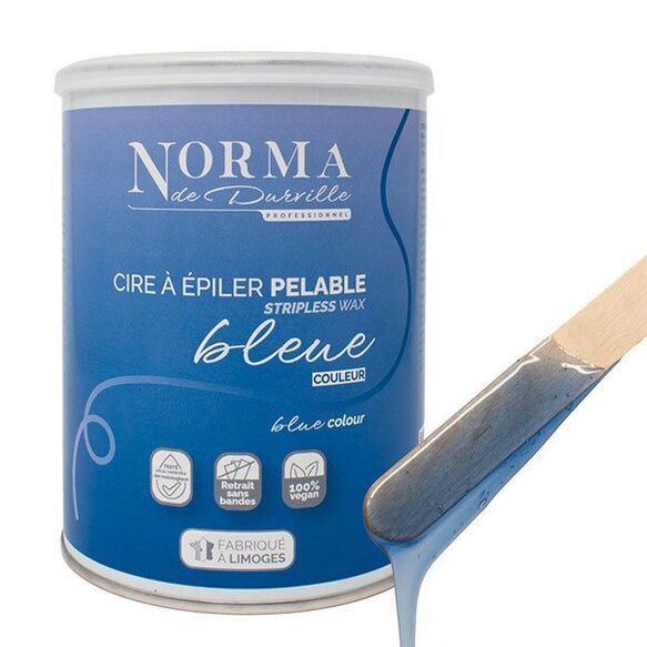 Cire en pot Bleue