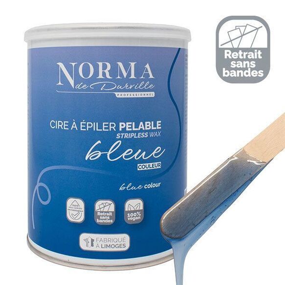 Cire en pot Bleue