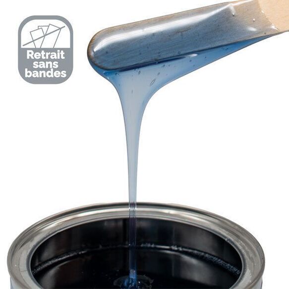 Cire en pot Bleue