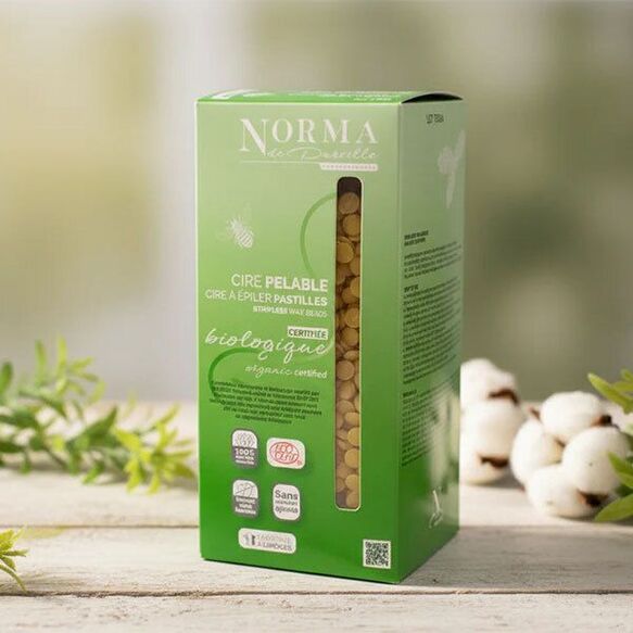 Cire pastilles certifiée Bio
