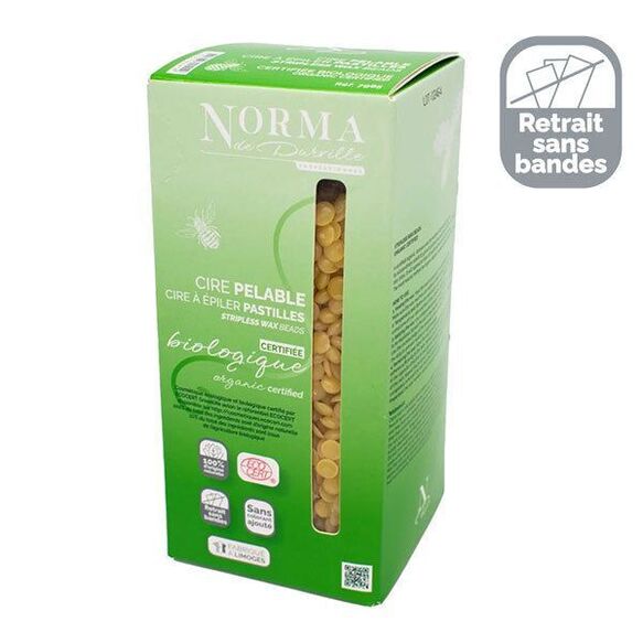 Cire pastilles certifiée Bio