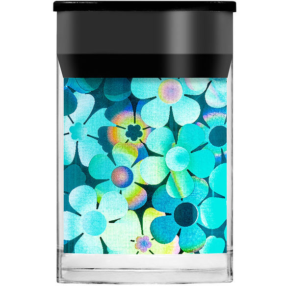 Lecenté™ Nail Foil Turquoise Floral