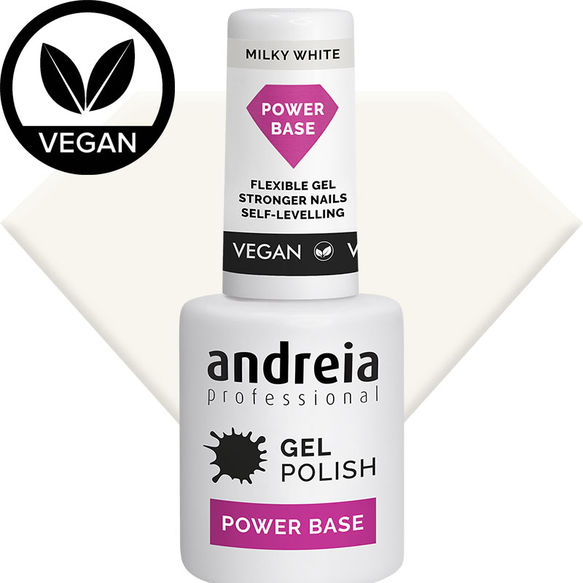 Gel Polish Power Base Milky White