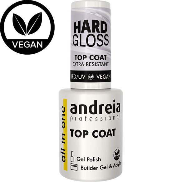 Gel Polish Top Coat Hard Gloss All In One