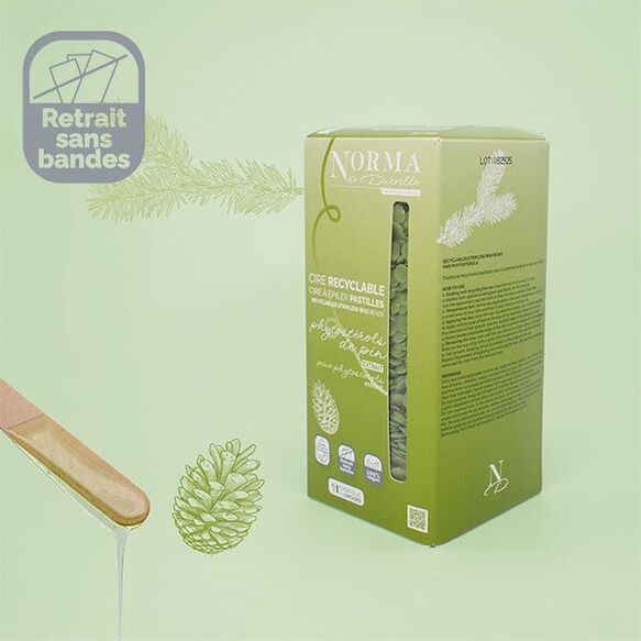 Cire verte pastilles phytostérol de pin