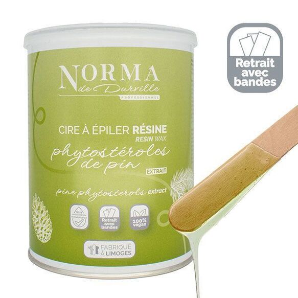 Cire en pot verte au phytostérol de pin