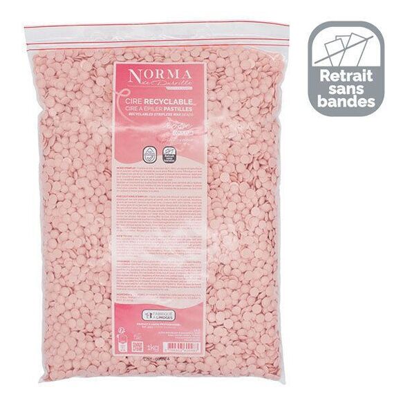Cire Traditionnelle pastilles Rose