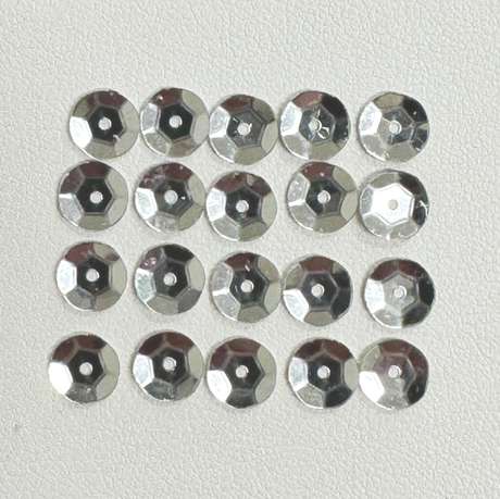METALLIC ACETATE SILVER VINTAGE