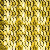 PAILLETTES 5MM METALLIC LAITON 2526