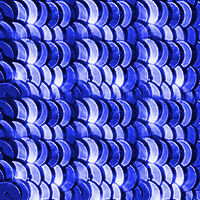 FLAT 5MM METALLIC SATIN  BLUE SHADE 2031