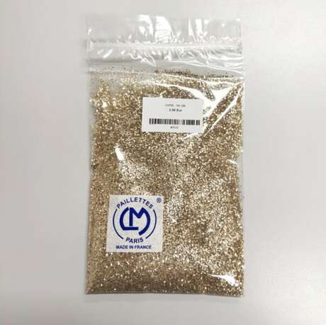 GLITTER LIGT GOLD B2 SEQUIN